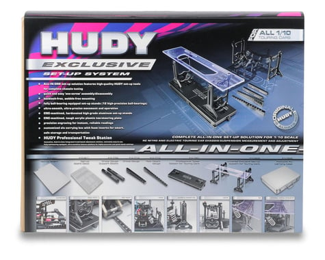 Hudy All-In-One Set-Up Solution For 1/10th Touring Cars