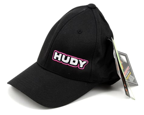 Hudy Flexfit Baseball Cap (Black) (S/M)