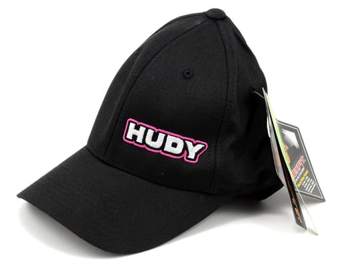 Hudy Flexfit Baseball Cap (Black) (L/XL)