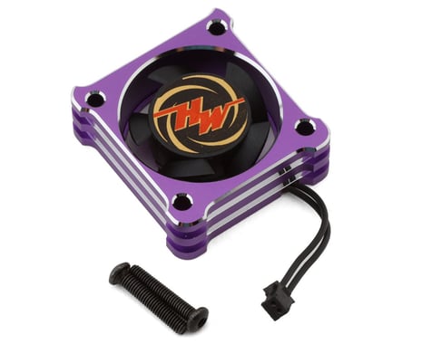Hobbywing XD10 3010BH Aluminum Cooling Fan (Purple)