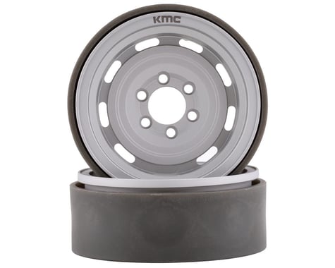 Incision KMC XD720 Roswell 1.9" Beadlock Wheels (Satin) (2)
