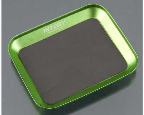 Team Integy Magnetic Parts Storage Tray 88x107mm, Green