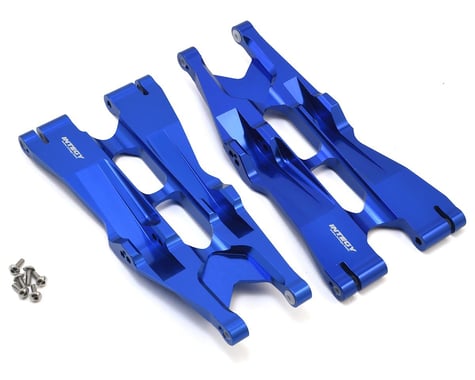 Team Integy Aluminum Traxxas X-Maxx Lower Suspension Arm (Blue) (2)
