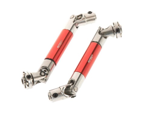 Team Integy Stainless Steel Center Drive Shaft, Red: SCX10