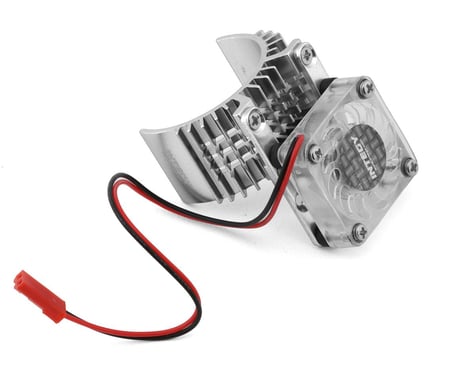 Team Integy 540 Motor Heatsink (Silver) (Traxxas™ Slash/Stampede/Rustler)