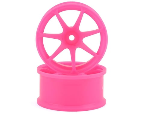 Integra AVS Model T7 High Traction Drift Wheel (Pink) (2) (8mm Offset)