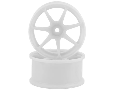 Integra AVS Model T7 Super High Traction Drift Wheels (White) (2) (6mm Offset)