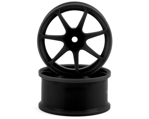 Integra AVS Model T7 Super High Traction Drift Wheel (Black) (2) (8mm Offset)