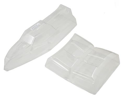 JConcepts TLR 22 2.0 MM "Silencer" Body w/6.5" Hi-Clearance Wing (Clear)
