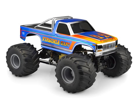 JConcepts 1984 Ford F-250 Monster Truck Body (Clear)