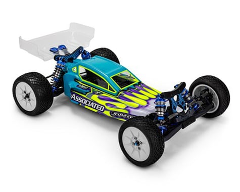 JConcepts RC10B7/B7D "Protector" 1/10 Buggy Body (Clear) w/Wing