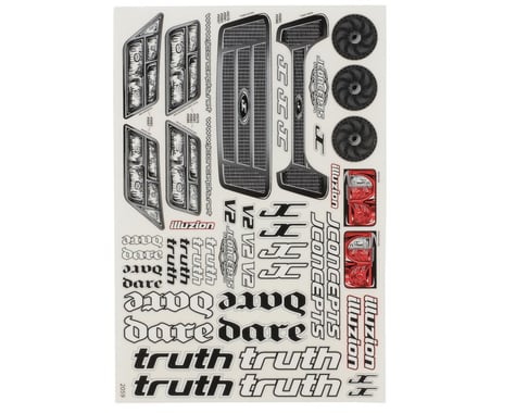 JConcepts Truth/Dare Decal Sheet
