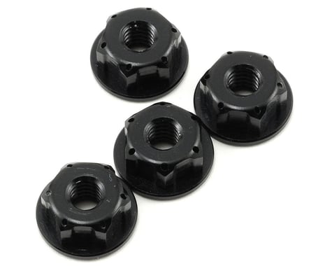 JConcepts 8/32" Lightweight Locking Wheel Nut Set (Black) (4)