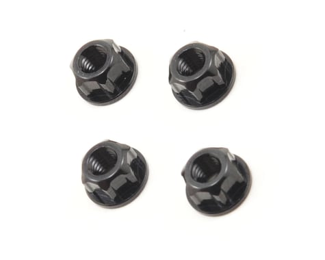 JConcepts 4mm Lightweight Locking Wheel Nut Set (Black)