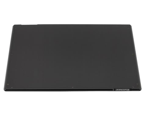 JConcepts Aluminum & Carbon Set Up Board (Black)