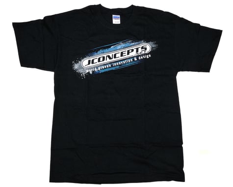 JConcepts Black Striker T-Shirt (Large)