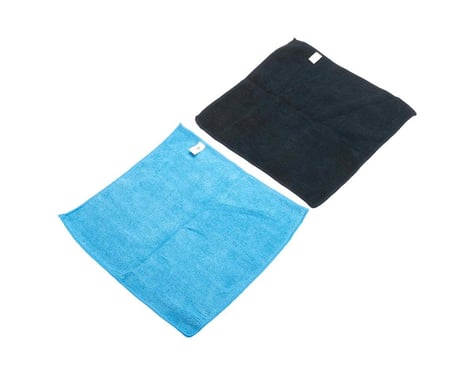 JConcepts Microfiber Towel (Blue/Black) (2)
