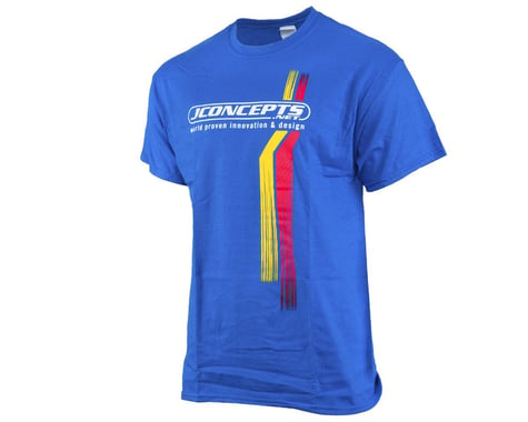 JConcepts Blue Racing Stripes T-Shirt