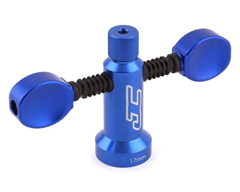 JConcepts 17mm Finnisher Magnetic T-Handle Wrench (Blue)
