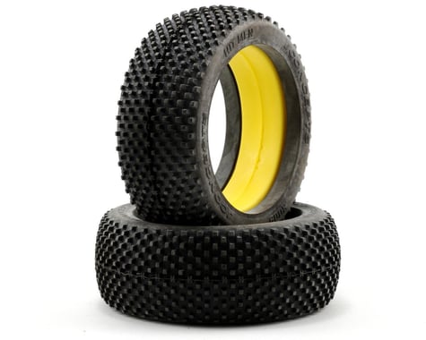 JConcepts Hit Men 1/8th Buggy Tires (Yellow) (2)