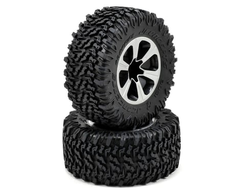 JConcepts Scorpios Pre-Mounted SC Tires w/Hustle Wheel (2) (Slash Front