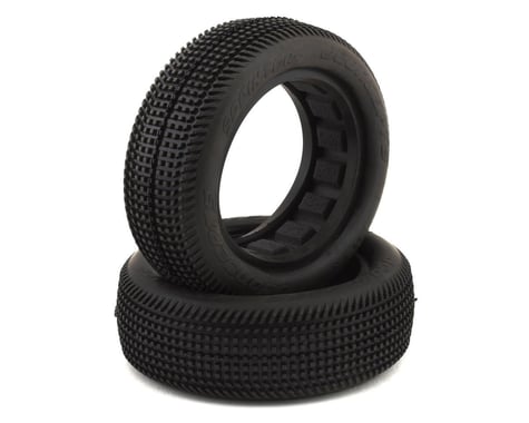 JConcepts Sprinter 2.2" 2WD Front Buggy Dirt Oval Tires (2) (Green)