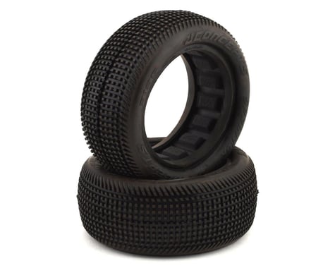 JConcepts Sprinter 2.2" 4WD 1/10 Front Buggy Dirt Oval Tires (2) (Green)