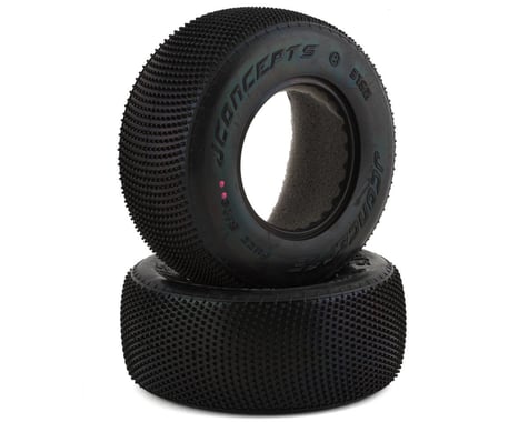 JConcepts Fuzz Bite Short Course Carpet Tires (2) (Pink)