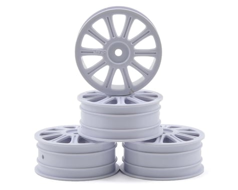 JConcepts Rulux Associated B44 Front Wheel (4) (White)