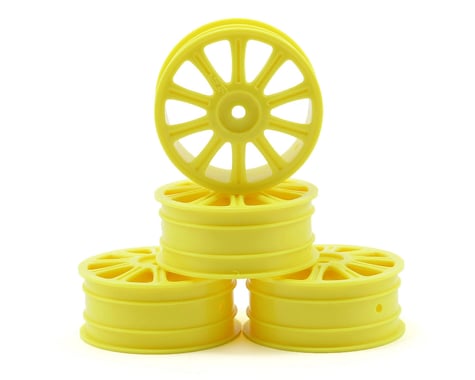 JConcepts Rulux B44 Front Wheel (4) (Yellow)