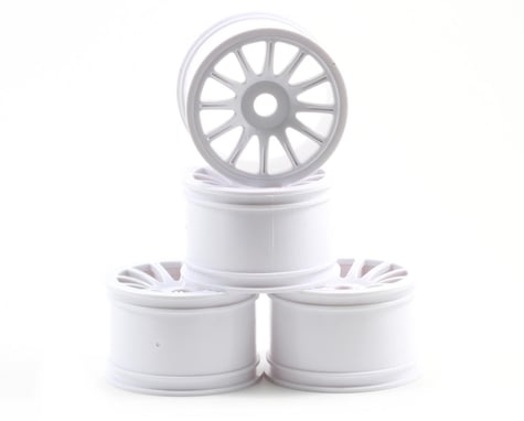 JConcepts Rulux 1/8th Truck Wheel Standard Offset (White) (4)