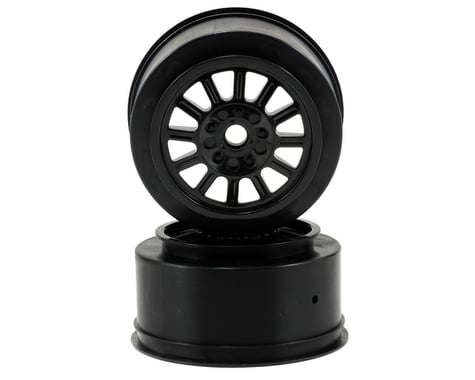 JConcepts Rulux Short Course Wheels (Black) (2) (SC10 Front)