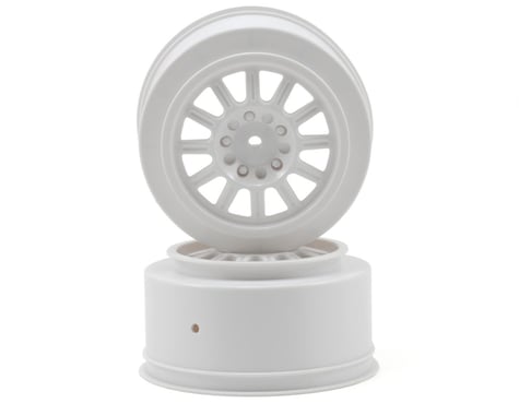 JConcepts Rulux Short Course Wheels (White) (2) (SC10 Rear)