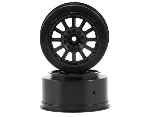 JConcepts 12mm Hex Rulux Short Course Wheels (Black) (2) (Blitz)