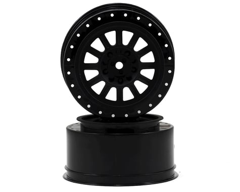 JConcepts 12mm Hex Rulux Short Course Wheels (Black) (2) (SC5M)