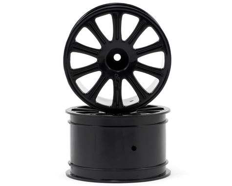 JConcepts 2.2 Rulux Wheel for Traxxas 1/16 E-Revo (2) (Black)