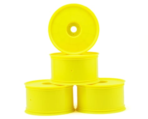 JConcepts "Elevated" Standard Offset 1/8th Truck Wheel (4) (Yellow)