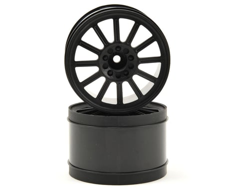 SCRATCH & DENT: JConcepts 12mm Hex Rulux 2.8" Rear Wheel (2) (Black)