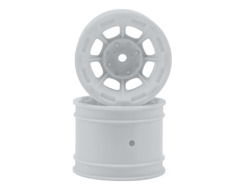 JConcepts Hazard 1.7" RC10 Rear Wheel (White) (2)