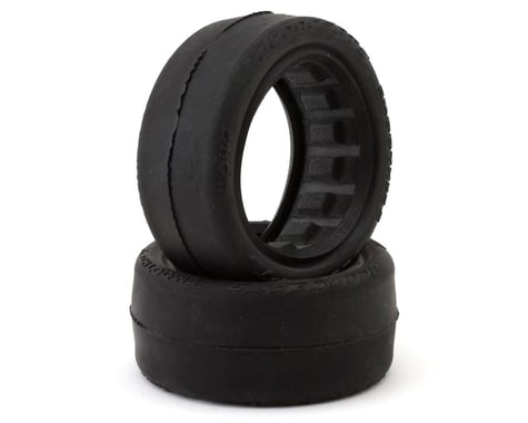 JConcepts Smoothie 2 "Thick Sidewall" 2.2" 2WD Front Buggy Tires (2) (Silver)