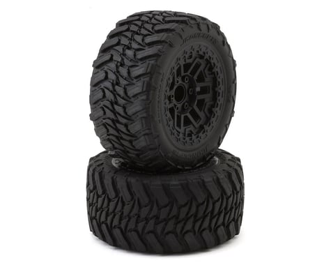 JConcepts Switchback 2.8" Pre-Mounted Tires (2) (12mm Hex) (Platinum)