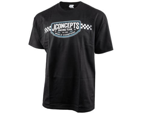 JConcepts Checkers or Wreckers 2025 T-Shirt (Black) (M)