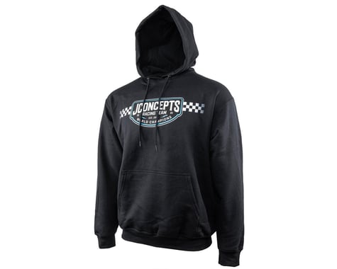 JConcepts Checkers or Wreckers 2025 Pullover Hoodie Sweatshirt (Black) (M)