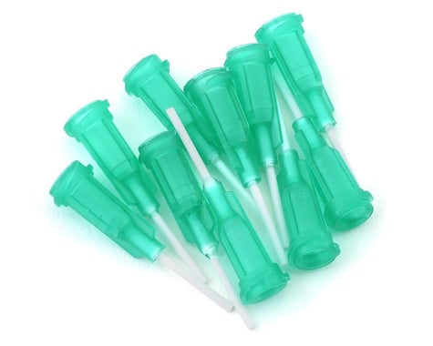 Jconcepts RM2 Medium Bore Glue Tip Needles (Green) (10)