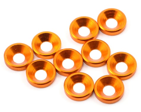 JQRacing M4 Countersunk Washer Set (10) (Gold)