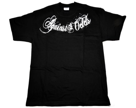JQRacing "Against The Odds" Black T-Shirt (2X-Large)