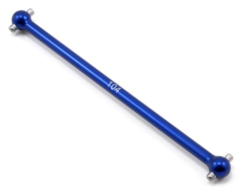 JQRacing 104mm Center Dogbone Driveshaft (Weight Back) (Blue)