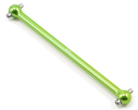 JQRacing 86mm Center Dogbone Driveshaft (Weight Forward) (Green)