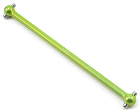 JQRacing 110mm Center Dogbone Driveshaft (Weight Forward) (Green)