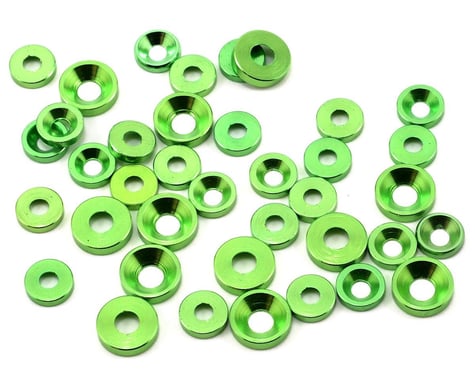 JQRacing Full Color Washer Kit (Green)